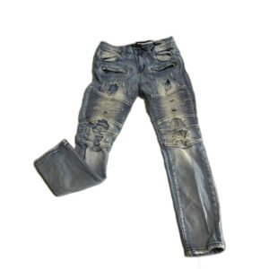 Supply & Demand Boys Distressed Blue Jeans Size 18